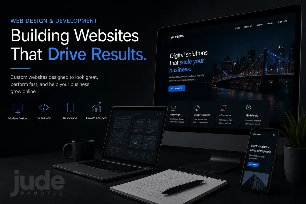 Web design and development services for businesses across Ohio
