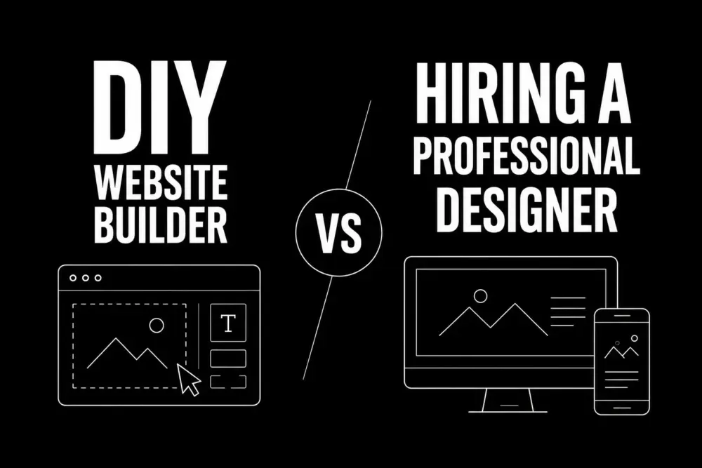 DIY Website Builder vs. Hiring a Designer: Compared